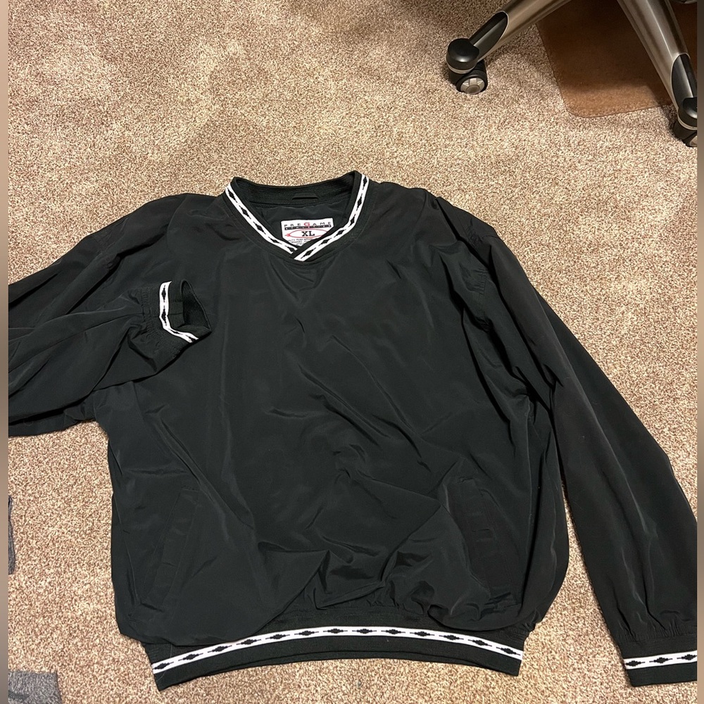 pregame, athletic men’s windbreaker, size XL, heavy duty